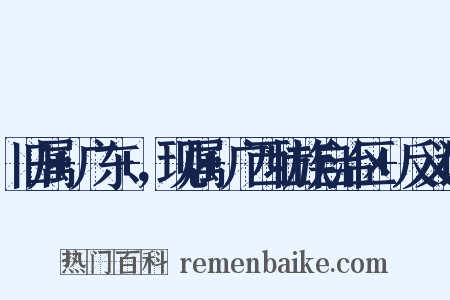 旧属+广东+，现属+广西壮族自治区+反义词是什么意思的图片
